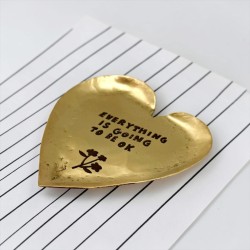 Minischale Heart Brass Everything