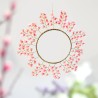 Dekoration FUNKEL Circle L Flower rose