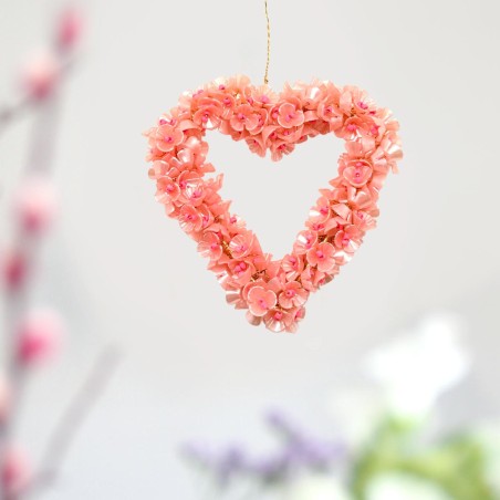 Dekoration FUNKEL Heart S Flower rose