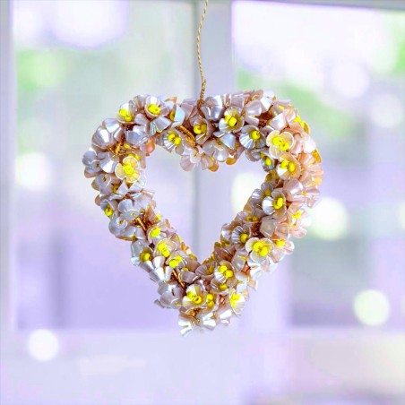 Dekoration FUNKEL Heart S Flower mint