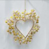 Dekoration FUNKEL Heart Flower mint
