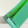 Portemonnaie Leder metallic Leena mint