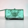 Portemonnaie Leder Metallic HK mint