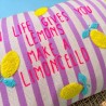 Kissenhülle Woven Stripe Limoncello 3050
