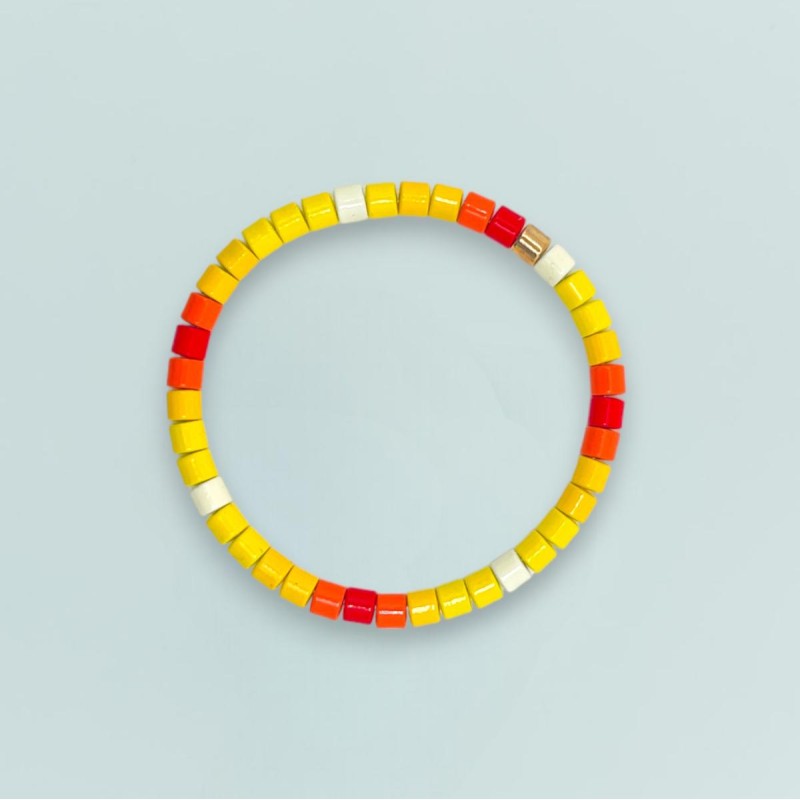 Armband holiday yellow