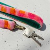 Schlüsselband Lanyard Waves orange