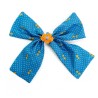 Haarclip Cherry Bow XL blue