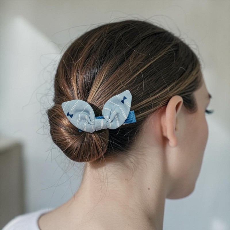 Haarclip Huggs & Kisses blue