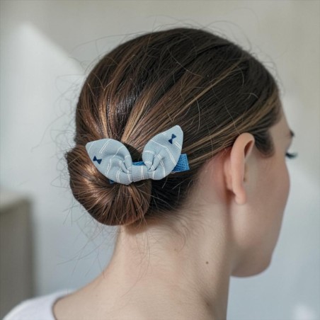 Haarclip Huggs & Kisses blue