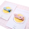 Haarclip Huggs & Kisses grey