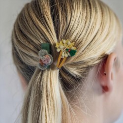Haarclip Tante Emma Set2 rosa
