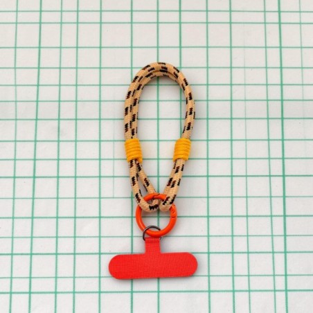 Schlüsselband/ Handyhalter Twist-Beige