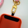Schultergurt/ Handyband Crossbody multi Rope Brass-Blue