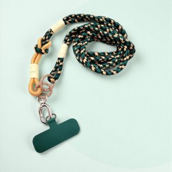 Schultergurt/ Handyband Crossbody Rope Twist Knot-Black
