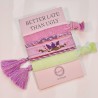 Haargummi/ Armband Festival viola