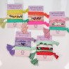 Haargummi/ Armband Festival viola