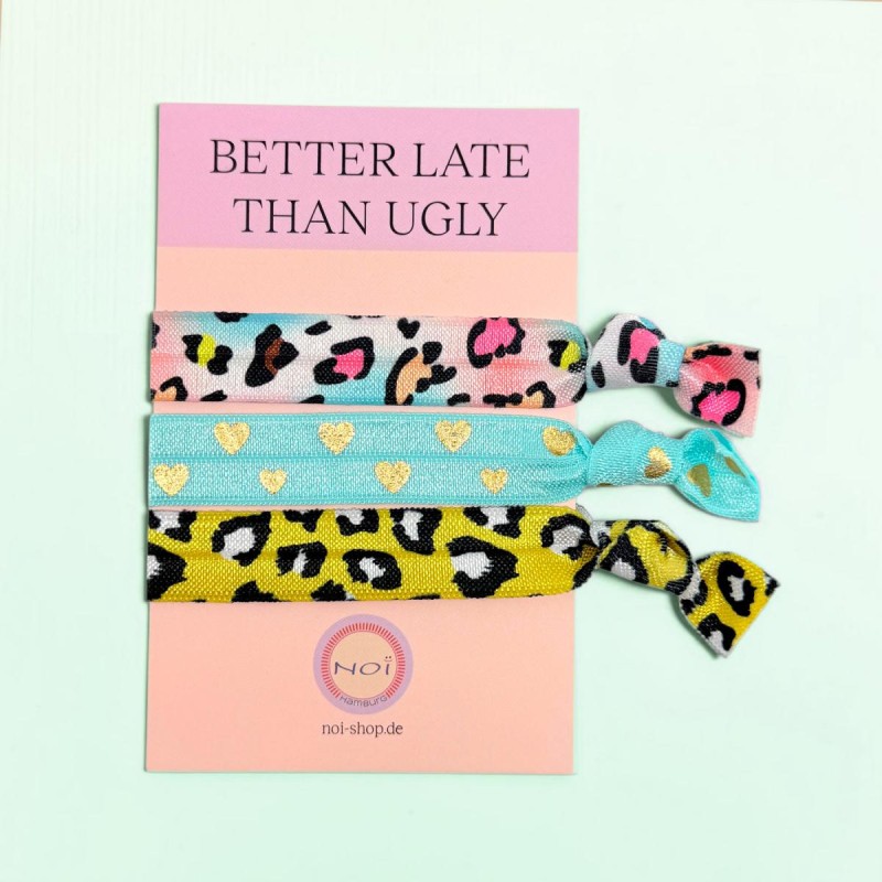 Haargummi/ Armband Leo hearts
