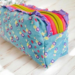 Kosmetiktasche Bloomilies blue S