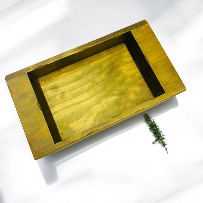 Display Holztablett - wooden tray