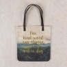 Tote Shopper Indi Blue Kind Word