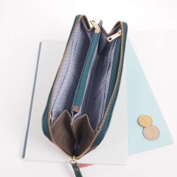 Portemonnaie FUJI Zip Basic Smartwallet brown