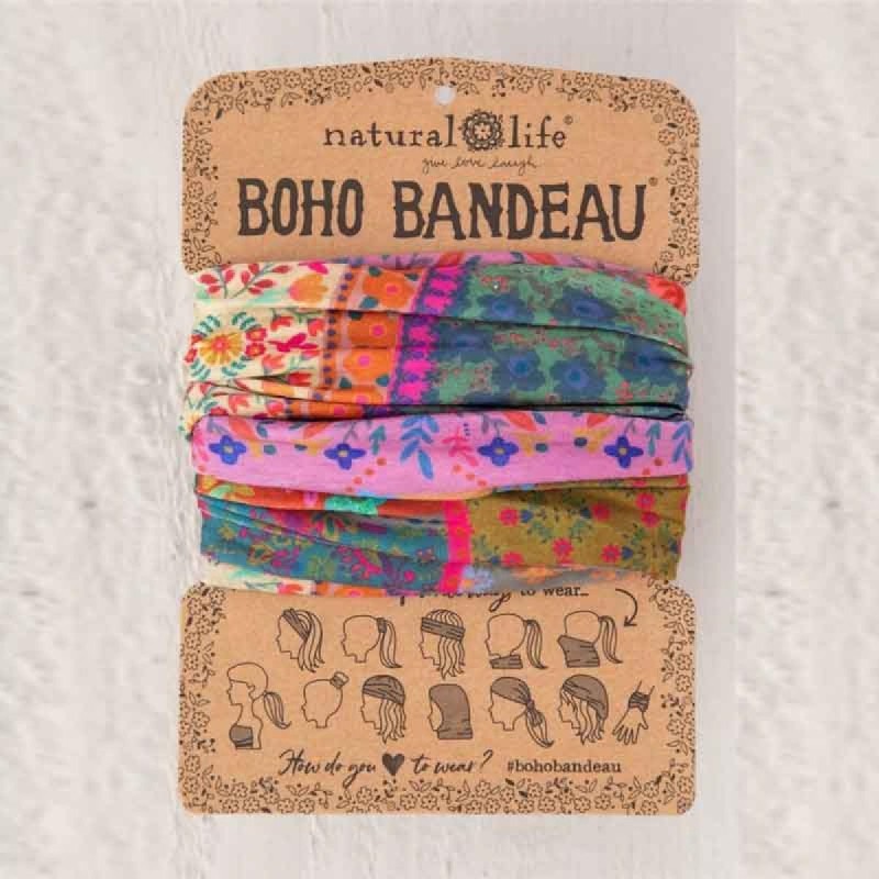 Stirn- und Haarband Boho Bandeau multi patchwork