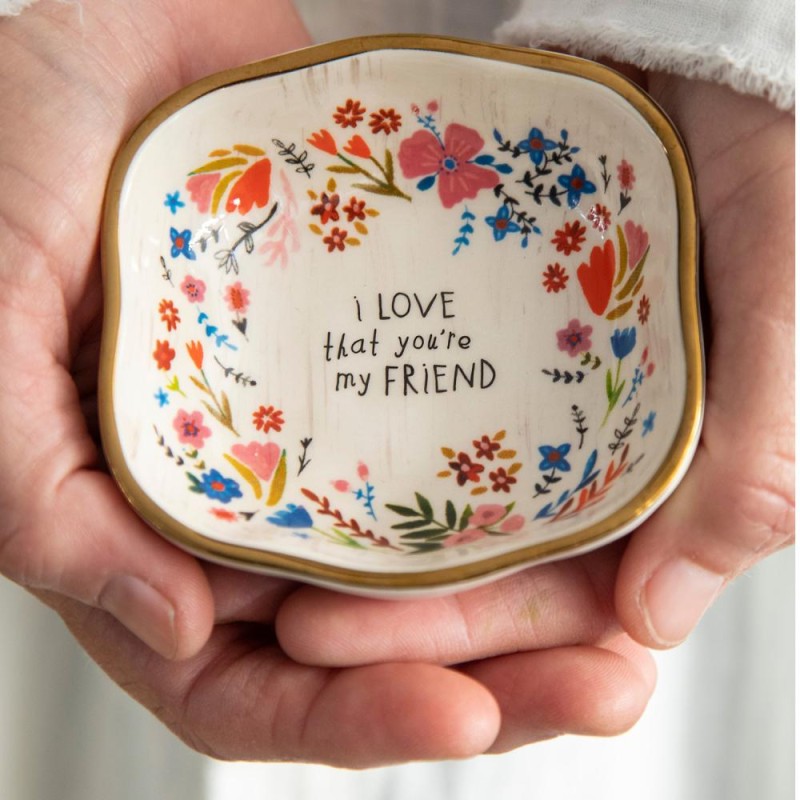 Keramikschale Artisan Trinket Dish Friend