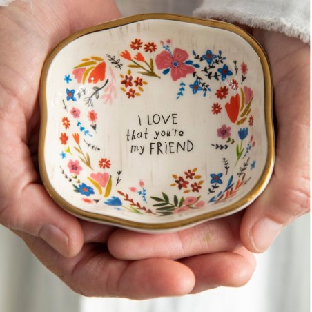 Keramikschale Artisan Trinket Dish Friend