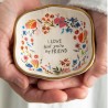 Keramikschale Artisan Trinket Dish Friend