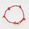 Armband HOT Beadknot lotuspink