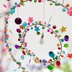 Dekoration FUNKEL double circle