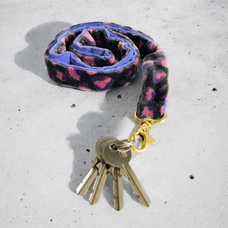 Schlüsselband Lanyard Leo brown