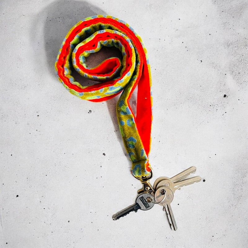 Schlüsselband Lanyard Leo olive