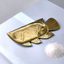 Minischale Brass Fish
