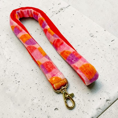 Schlüsselband Lanyard Waves orange
