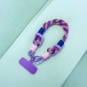 Schlüsselband/ Handyband Woven Diagonal lilac