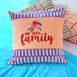 Kissenhülle Velvet Pillar Family 5050