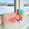 Kosmetiktasche XL Velvet apres ski blush