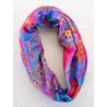 Stirn und Haarband Boho Neon Blu Pnk