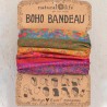Stirn- und Haarband Boho Bandeau multi wildflowers