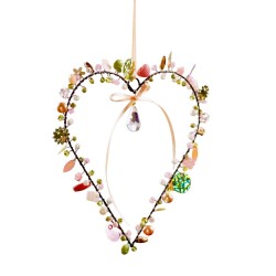 Dekoration Funkel Heart 13 sunny