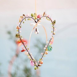 Dekoration Funkel Heart 13 sunny