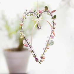 Dekoration Funkel Heart 13 sunny