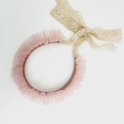 Haarreif Angel Frill rose- SALE