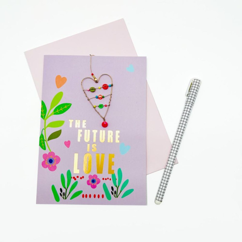 Karte+ Umschlag Future