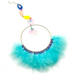 Dekoration Feather mintgreen