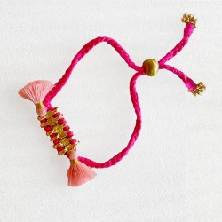 Armband HOT centerpiece tassels Lotuspink SALE