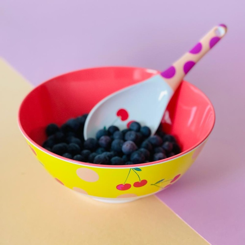 Schüssel L Melamin Dots