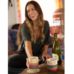 Tasse Set of 2 Folk Friend Mugs