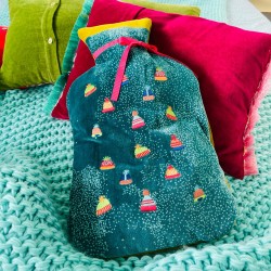 Bouillotte Velours Mütze